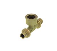 TECEflex Té femelle, laiton standard, 769520, Exécution: 20 x filetage femelle (RP) 1/2" x 20
