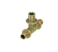 TECEflex Té réduit, laiton standard, 760512, Exécution: Dimension 16 x 14 x 14