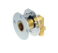 TECEflex traversée murale, avec bague de pression, bronze au silicium, 708705