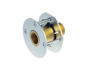 TECEflex Traversée murale, universelle, bronze au silicium, R1/2 \"xRP1/2\", 708706