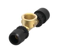 TECElogo Ax Pièce en T FI, bronze au silicium, 8802801, Exécution: 16 x filetage femelle (RP) 1/2" x 16