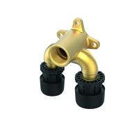 TECElogo-Ax U double paroi, réduit, perte de charge optimisée, bronze au silicium, 8803802, Exécution: 20 x filetage femelle (RP) 1/2" x 16