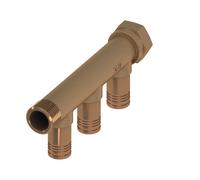 TECElogo-Push Distributeur universel, bronze rouge/bronze au silicium, 8733002, Exécution: mâle 3/4" x femelle 3/4" x 20 2 fois
