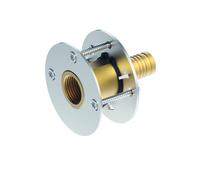 TECElogo-Push traversée murale universelle, bronze rouge/bronze au silicium, dim.16xRP1/2, 8723009
