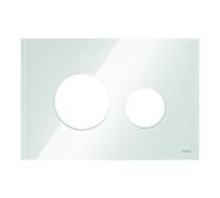 TECEloop couvercle pour plaque de correspondance WC 9240671 verre blanc