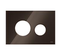 TECEloop couvercle pour plaque de correspondance WC 9240678 verre café brun