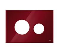 TECEloop couvercle pour WC plaque de commande 9240679 verre rubinrot