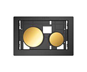 TECEloop match0 9240668 pour panneau de commande WC , boutons dorés