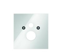 TECElux WC plaque de verre pour WC standard, 9650100, Exécution: Verre blanc