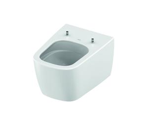 TECEneo WC suspendu, sans fonction douche, 368x540x365mm, cyclon flush, à fond creux, sans bord, fixation non apparente, 9700209