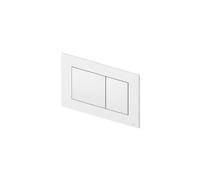 Tece Plaque de commande TECEnow pour WC à deux quantités 9240400 Blanc