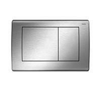 TECEplanus plaque de manoeuvre brossé 9.240.320 acier inoxydable, à double technologie flush