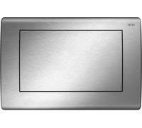 TECEplanus plaque de commande WC pour technique monobloc inox brossé