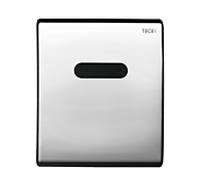 TECEplanus Kit de montage fin pour urinoir électronique 9242351 pile 6 V chrome brillant