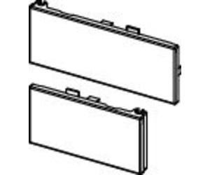 TECEsquare Boutons-poussoirs, verre, pour technique à deux quantités, pièce détachée, 9820560, Couleur: Noir brillant