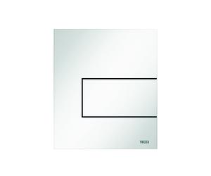 TECEsquare Plaque de commande pour urinoir, métal, cartouche incluse, 9242812, Couleur: Blanc brillant