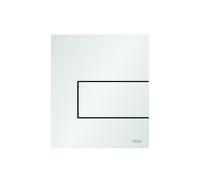 TECEsquare Plaque de commande pour urinoir, métal, cartouche incluse, 9242814, Couleur: Blanc mat