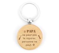 Tecfinty Cadeau Noel Papa,Cadeau Papa,Cadeau Pour Papa,Cadeau Beau Pere,Cadeau Pere,Idee Cadeau Beau Pere,Cadeau Jeune Papa,Cadeau Anniversaire Papa,Idee Cadeau Noel,Porte Clef Papa,Cadeaux Noel,Papa