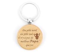 Tecfinty Cadeau Noel Papa,Cadeau Pour Papa,Cadeau Papa,Cadeau Beau Pere,Cadeau Pere,Cadeaux Papa,Idee Cadeau Papa,Idee Cadeau Beau Pere,Cadeau Jeune Papa,Cadeau Moins De 10 Euros,Porte Clef Papa,Papa