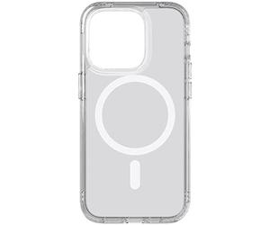 Tech 21 Evo Clear Coque pour iPhone 14 Pro, Compatible avec MagSafe, Étui de téléphone de Base, Antimicrobien, Transparente, Protéger des Chutes: 3.6m