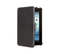 techair Folio - Étui pour tablette - cuir artificiel - noir - 7" - pour Samsung Galaxy Tab 2 (7.0), Tab 2 (7.0) WiFi Noir G