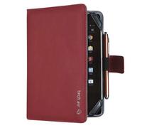 techair TAXUT010 Folio stand - Étui pour tablette - polyester jacquard - rouge - 7" Rouge G