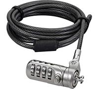 Tech air TALKC03 câble antivol Gris 2 m - Câbles antivol (Gris, Code, Ordinateur portable, Barre T, Acier, Vinyle)