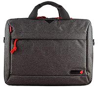 Tech air TAN1209 14-15.6" Sacoche Souple et Fine Grise avec Une Touche de Rouge, 384 g, Ouverture par Le Dessus.
