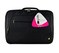 Tech air Z0107V4 Mallette Classique avec bandoulière pour Ordinateur Portable 16,17,3'. Poignée Confort, Poche Avant, Pieds de maintient.