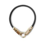 Tech Candy The Run Around Porte-clés USB-C à charge rapide USB-C vers USB-C en ardoise foncée - Dragonne portable et chargeur porte-clés pour téléphones, tablettes, accessoires