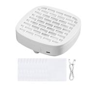 Tech De L'ongle De Collecteur De Poussière, O-Peration Confortable, 14x14x4cm, Puissante Machine D'aspiration De Poussière, Dispositif De Saupoudrage Rechargeable USB Portable, Facile À Utiliser, Pour