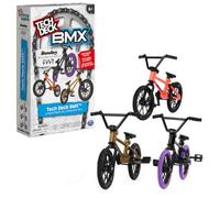 Tech Deck, BMX Coffret de 3 Mini Finger BMX, Jouets Mini BMX à Collectionner et à Personnaliser pour Les Enfants et Les collectionneurs à partir de 6 Ans