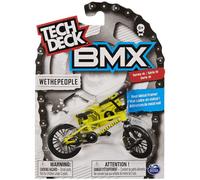 Tech Deck FINGER SKATE - - PACK 1 BMX - Authentique Finger BMX Avec Cadre Metal A Collectionner - 6028602 - Jouet Enfant 6 Ans et + - Plusieurs Modèles Disponibles