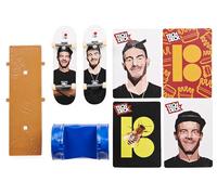 TECH DECK - FINGER SKATE - PACK VERSUS 2 FINGER SKATES - 2 Authentiques Finger Skates A Collectionner Avec Obstacle - Mini skate - Jouet Enfant 6 Ans et + - Modèle Aléatoire