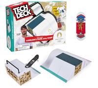 Tech Deck - Finger Skate - Park X-Connect Aurélien Giraud - Produit Officiel sous Licence Jeux Olympiques Paris 2024 - Skatepark Modulable - Mini Skate Doigt - Jouet Enfant - Jeu Enfant 6 Ans et +
