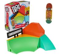 Tech Deck - Finger Skate - Starter Set X-Connect Quarter Bowl Ruckus 100% Modulable À Construire Et Personnaliser + 1 Mini Planche Exclusive - Mini Skate Doigt - Jouet Enfant - Jeu Enfant 6 Ans Et +