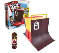 Tech Deck - FINGER SKATE - STARTER SET X-CONNECT SK8MAFIA VERT WALL - Skatepark 100% Modulable À Construire Et Personnaliser + 1 Finger Skate Exclusif - Mini skate - Jouet Enfant 6 Ans et +
