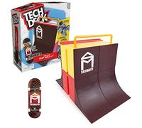 TECH DECK - FINGER SKATE - STARTER SET X-CONNECT SK8MAFIA VERT WALL - Tech Deck Skatepark 100% Modulable À Construire Et Personnaliser + 1 Finger Skate Exclusif - Mini skate - Jouet Enfant 6 Ans et +