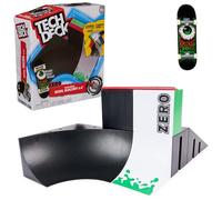 Tech Deck - Finger Skate - Starter Set X-Connect Zero-Bowl Builder - Skate Park 100% Modulable À Construire Et Personnaliser + 1 Finger Skate - Mini Skate Doigt - Jouet Enfant - Jeu Enfant 6 Ans et +