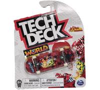 Tech Deck fingerboard skateboard World Industries War + stickers