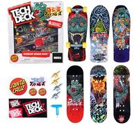 Tech Deck, Godzilla Sk8shop Touche Bonus Pack Bonus Pack Mini Skateboards à Collectionner et Personnalisables, Jouets pour Enfants à partir de 6 Ans