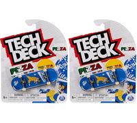 Tech Deck - Pack 1 Authentique Finger Skate - Planche 96 mm À Personnaliser avec Autocollants - Mini Skate Doigt - Jouet Enfant - Jeu Enfant 6 Ans Et + - Modèle Aléatoire (Lot de 2)
