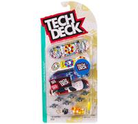 Tech Deck - Pack 4 authentiques finger skates - Produit Officiel Sous Licence Jeux Olympiques Paris 2024 - Mini Skate Doigt - Coffret Cadeau - Jouet Enfant - Jeu Enfant 6 Ans Et + - Modèle Aléatoire