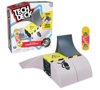 Tech Deck , Power Flippin, X-Connect Park Creator, Coffret rampe à construire et à personnaliser avec fingerboard exclusif, jouet pour garçons et filles à partir de 6 ans