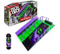 Tech Deck Jeu de touches Rampa Nyjah Rail Shredder + skateboard de collection coloré