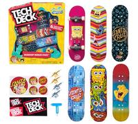 TECH DECK, Spongebob Sk8shop Lot Bonus de Mini Skateboards à Collectionner et Personnalisables, Jouets pour Enfants à partir de 6 Ans