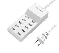 TECH DISCOUNT Adaptateur Multi Ports USB C Secteur Universel Embout Téléphone Prise Multiple Portable