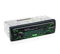 TECH DISCOUNT Autoradio Bluetooth FM Radio Stéréo 60W x 4, Lecteur MP3 Poste Main Libre Voiture, Support USB/SD/TF/AUX + Télécommande