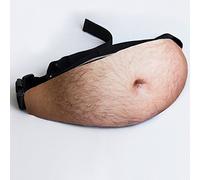 TECH DISCOUNT Ceinture Banane Faux Ventre Femme Voyage Extensible Sport Sac Homme Telephone Deguisement Pas Cher Sacoche Running bidon Biere (Jupe)