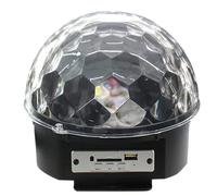 TECH DISCOUNT lampe disco enceinte boule usb lumineuse lampe discotheque led enfant plafond haut parleur eclairage led lumiere fete bluetooth